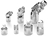 U-JOINT/ADAPTER SET STD (7/PC)