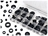 RUBBER GROMMET ASSORT (125/PC)