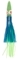 RED PREDATOR JIG BLUE GRUNT