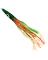 RED PREDATOR JIG ZUCHINI (5/PK)