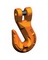 CLEVIS GRAB HOOK G100 3/8