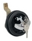 SURFACE MOUNT LOCK "T"HANDLE WH