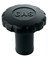 HOSE DECK FILL BLACK PLASTIC