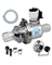 FLUSH VALVE & KIT 1 1/4"