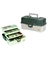 TACKLE BOX GREEN THREE TRAY