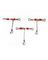 SWING SPREAD MINI RED (3/PK)