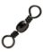 BARREL SWIVELS BLACK 5 (25/PK)
