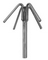 GRAPPLE HOOK STAINLESS STEEL 2#