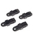 TARP CLIPS DISPLAY BUCKET BLACK