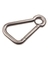 ASYMM SNAP HOOK W/EYE SS 4-3/4"