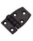 SHORT SIDE DOOR HINGE NYLON BLK