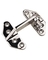 LONG REACH HATCH HINGE SS 3-1/2"