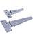 T-HINGE SS 4" (PR)