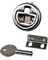 SLAM LATCH LOCKING SS 1-1/2"