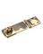 HASP HEAVY DUTY 4-1/4" BRASS