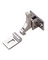 ELBOW CATCHES CHROME (2/PK)
