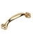 DLX LIFT HANDLE BRASS 6"