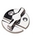DOOR STOP BUTTON CHROME