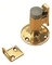 DOOR STOP & CATCH BRS 2"x2-1/2"