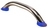 HANDRAIL STUD MNT 12" W/LED BASE