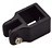 SQUARE TUBE JAW SLIDE BLACK 1"