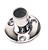 SS ROUND BASE 90D 7/8"