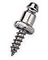 CANVAS STUD #8 WOOD SCW 1/2" 5PK