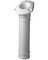 FLUSH MNT ROD HOLDER ABS WHITE