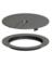 LOW PROF POPOUT DECK PLATE BK 8"