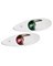 SIDELIGHT FLUSH MOUNT SS PAIR