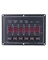SWITCH PANEL ALUM HORZ 6 ROCKER