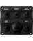 SWITCH PANEL 5-TOGGLE W/PWR SKT