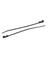 CABLE TIES UL MTHL BK 8 (25/PK)