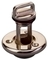 GARBOARD CAPTIVE DRAIN & PLUG SS