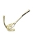 TRIPLE COAT HOOK BRS/BRS
