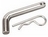 RECEIVER PIN W/ CLIP ZNC 5/8"