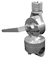 ANTENNA SS RAIL MOUNTS