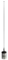 VHF ANTENNA LP HD SS WHIP 3dB 3'