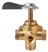 VALVE W/DETENT 4WAY 1/4 FNPT