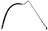 POWER TRIM HOSE MERCURY 11-1/4"
