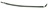 POWER TRIM HOSE MERCURY 15"