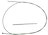 MERCR INNER SHIFT CABLE (D)