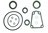 LOWER UNIT SEAL KIT OMC (D)