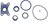 LOWER UNIT SEAL KIT OMC