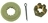 PROPELLER NUT KIT OMC