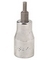 SOCKET HEX DRIVER 3/8"DR 1/4"