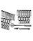 SOCKET SET 6PT 1/2"DR (47/PC)