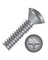 #10x1" SS OVAL HEAD MACH SCREW