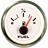 FUEL GAUGE PREMIER PRO WHITE 2"