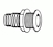 THRU-HULL STRAIGHT BLACK 1-1/8"